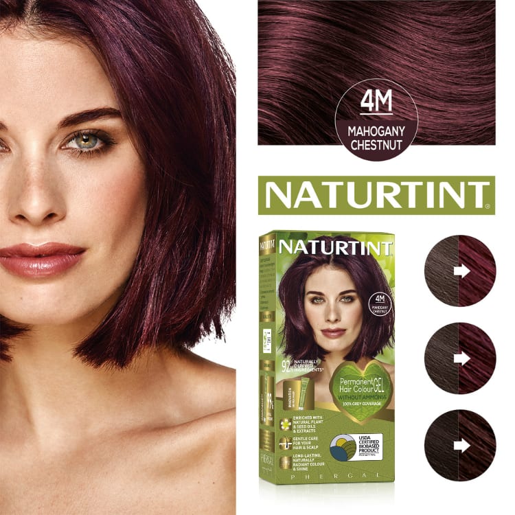 4M - CHATAIN ACAJOU 170 ml.
