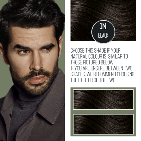1N-NOIR EBENE 150 ml-Coloration Permanente HOMME