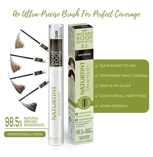 Naturtint Instant Root Retouch Brun foncé second image